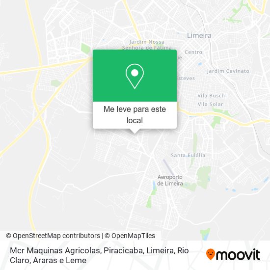 Mcr Maquinas Agricolas mapa