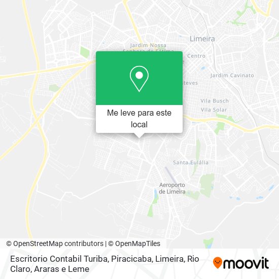Escritorio Contabil Turiba mapa