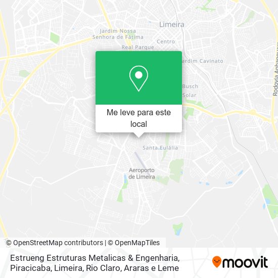 Estrueng Estruturas Metalicas & Engenharia mapa