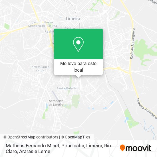 Matheus Fernando Minet mapa