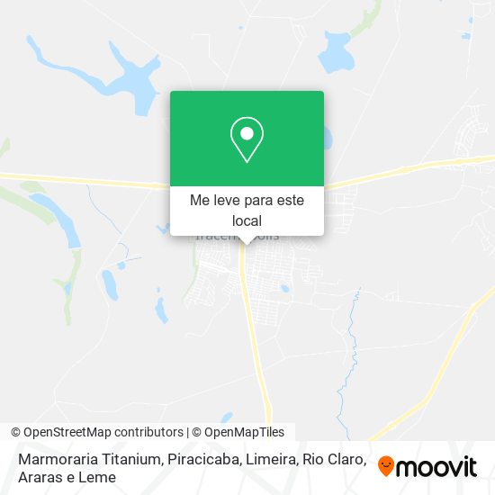 Marmoraria Titanium mapa