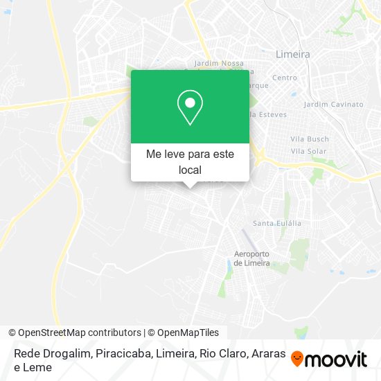 Rede Drogalim mapa