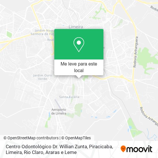 Centro Odontológico Dr. Willian Zunta mapa