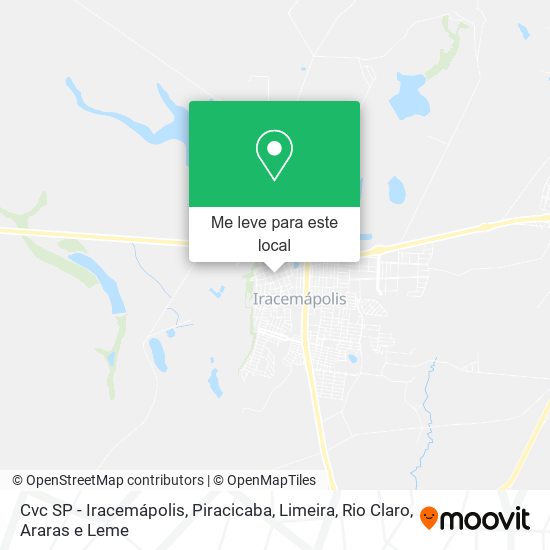 Cvc SP - Iracemápolis mapa
