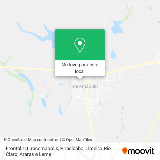 Frontal 10 Iracemápolis mapa