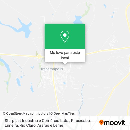 Starplast Indústria e Comércio Ltda. mapa