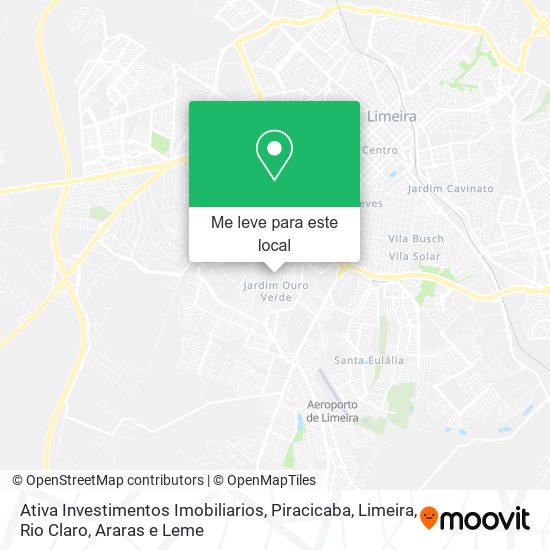 Ativa Investimentos Imobiliarios mapa