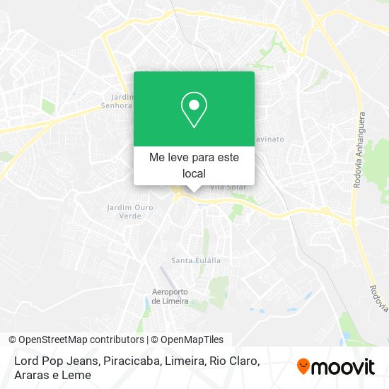 Lord Pop Jeans mapa
