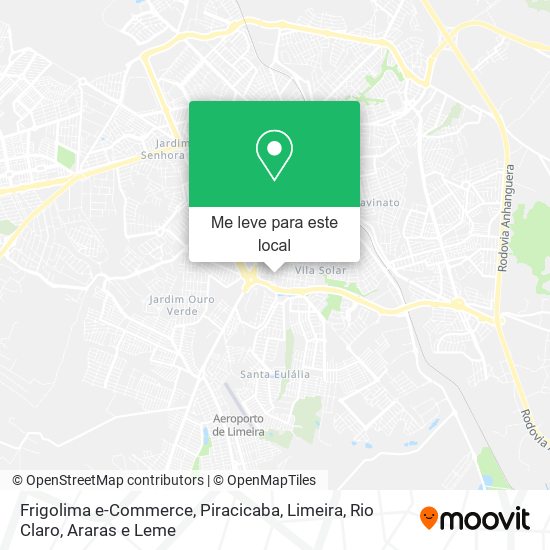 Frigolima e-Commerce mapa