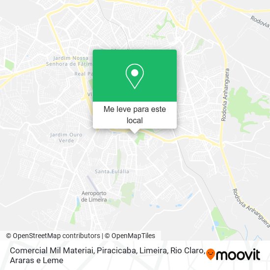 Comercial Mil Materiai mapa