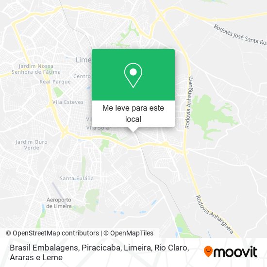Brasil Embalagens mapa