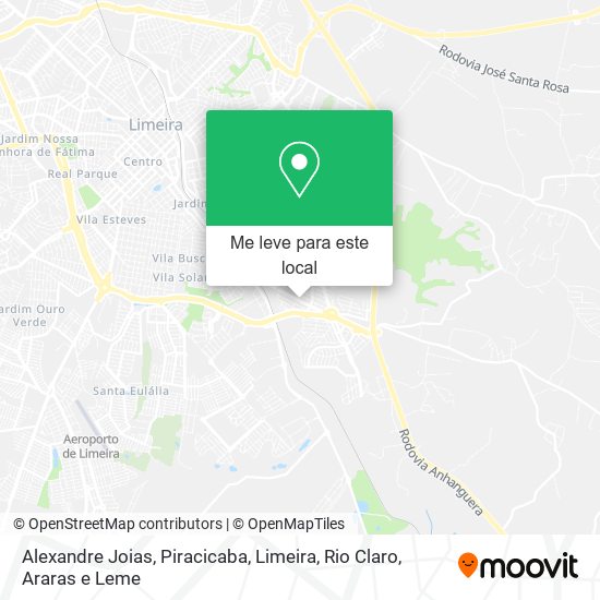 Alexandre Joias mapa