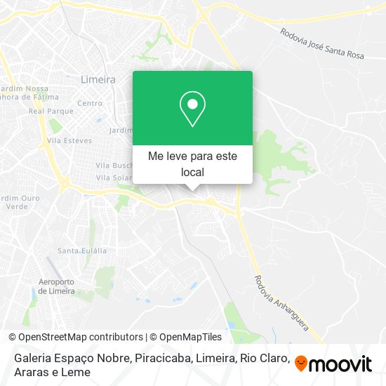 Galeria Espaço Nobre mapa