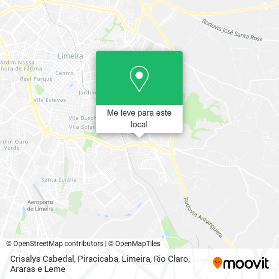 Crisalys Cabedal mapa