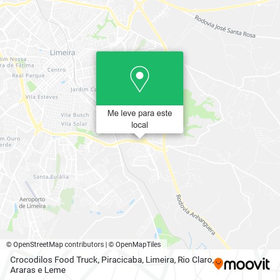 Crocodilos Food Truck mapa