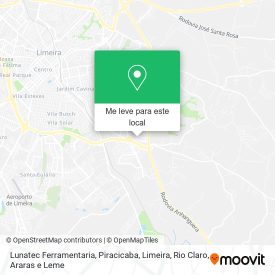 Lunatec Ferramentaria mapa