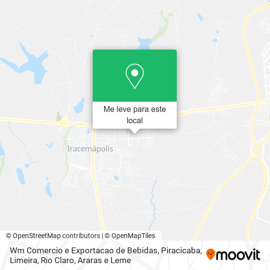 Wm Comercio e Exportacao de Bebidas mapa