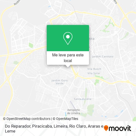 Do Reparador mapa