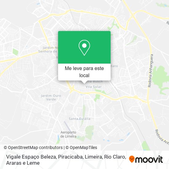 Vigale Espaço Beleza mapa