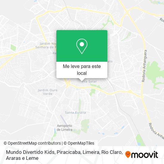 Mundo Divertido Kids mapa