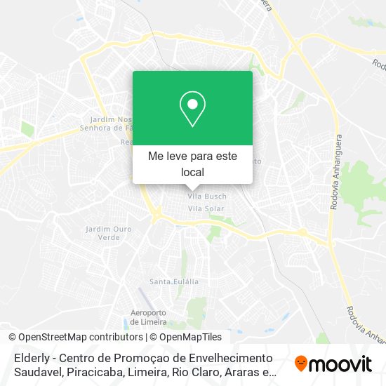 Elderly - Centro de Promoçao de Envelhecimento Saudavel mapa