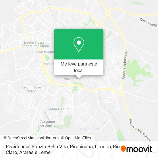 Residencial Spazio Bella Vita mapa