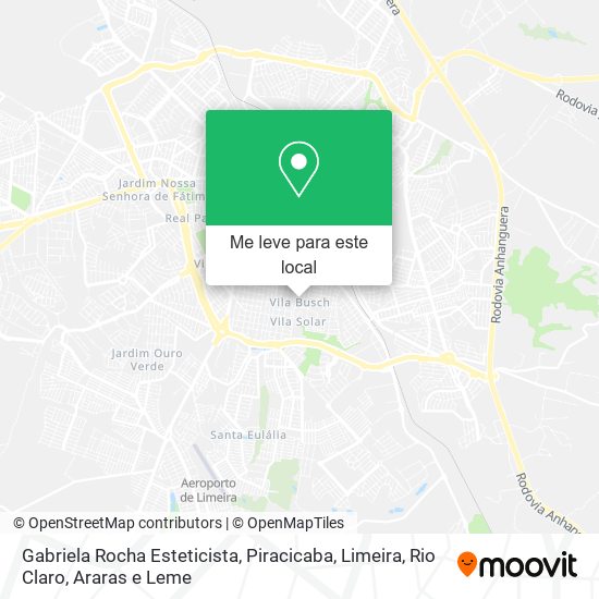 Gabriela Rocha Esteticista mapa
