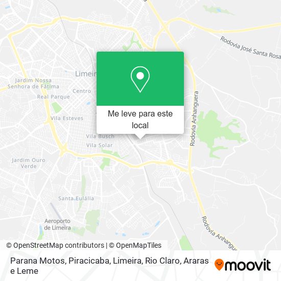 Parana Motos mapa