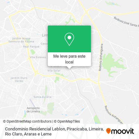 Condominio Residencial Leblon mapa