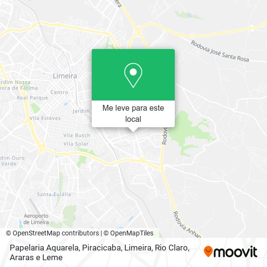 Papelaria Aquarela mapa