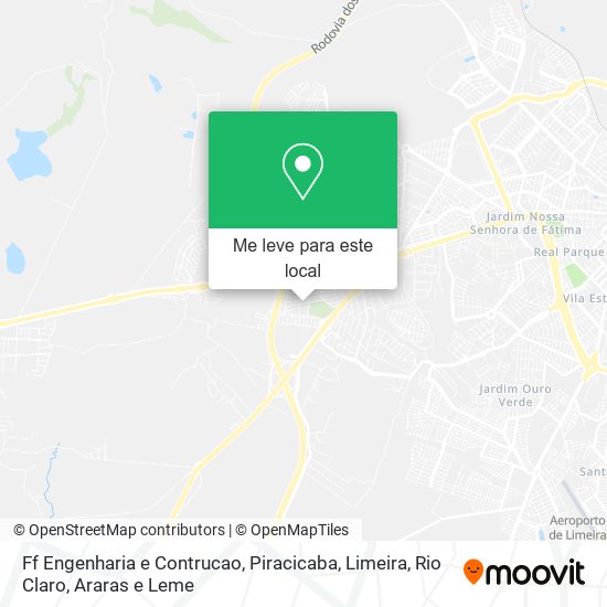 Ff Engenharia e Contrucao mapa