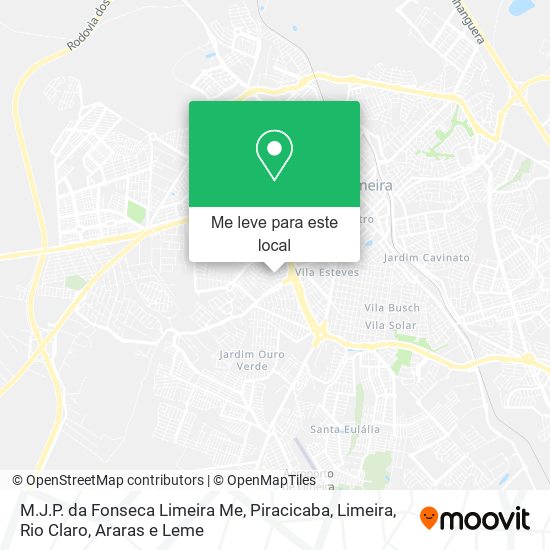 M.J.P. da Fonseca Limeira Me mapa