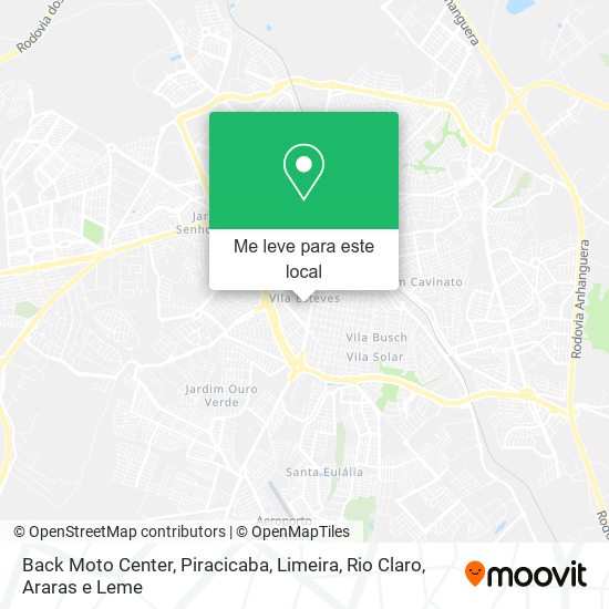 Back Moto Center mapa