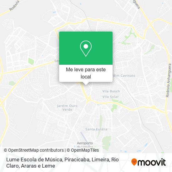 Lume Escola de Música mapa
