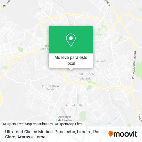 Ultramed Clinica Medica mapa