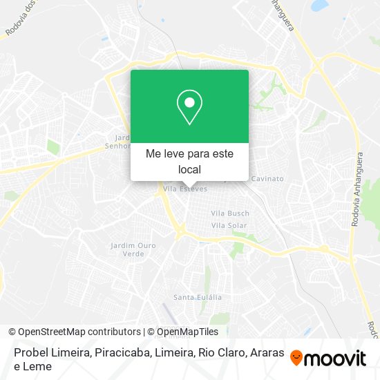 Probel Limeira mapa