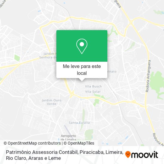 Patrimônio Assessoria Contábil mapa