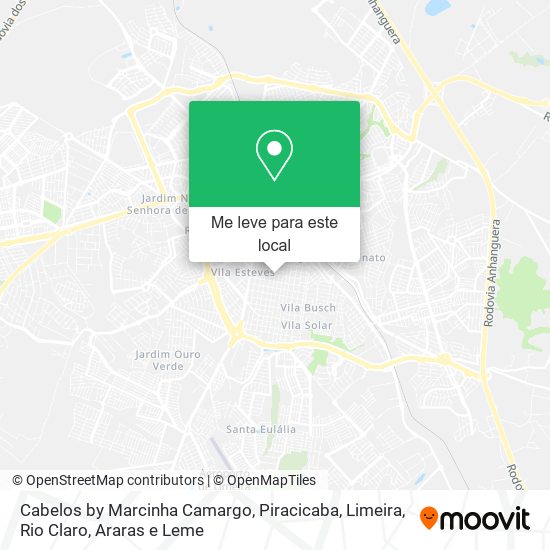 Cabelos by Marcinha Camargo mapa
