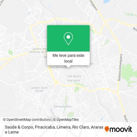 Saúde & Corpo mapa