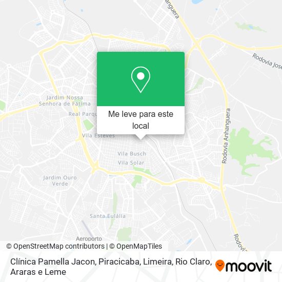 Clínica Pamella Jacon mapa