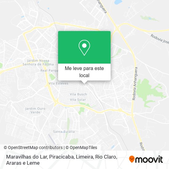 Maravilhas do Lar mapa