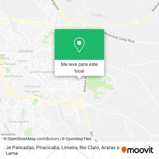 Je Pancadao mapa