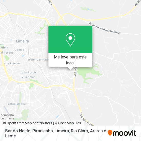 Bar do Naldo mapa