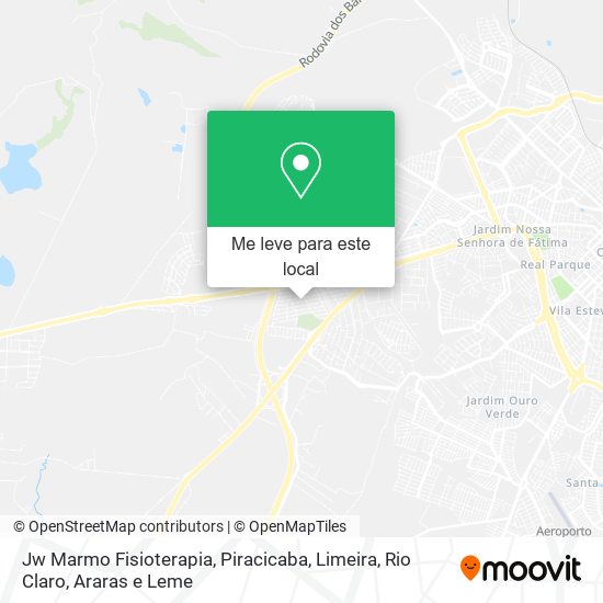 Jw Marmo Fisioterapia mapa