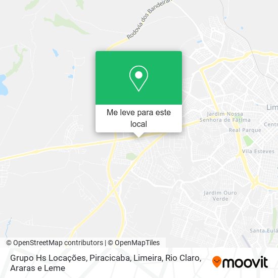 Grupo Hs Locações mapa