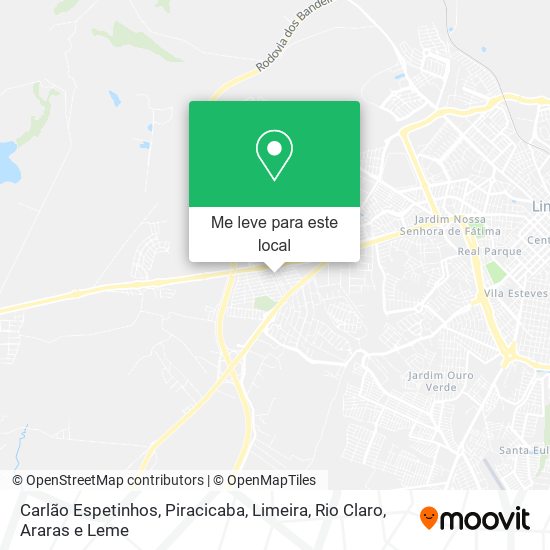 Carlão Espetinhos mapa