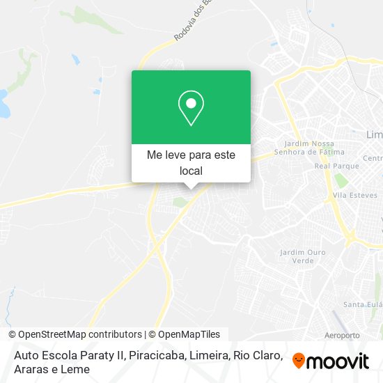 Auto Escola Paraty II mapa