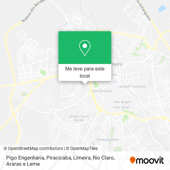Pigo Engenharia mapa