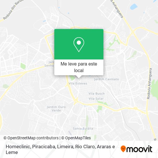 Homeclinic mapa