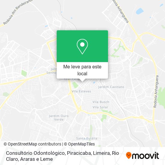 Consultório Odontológico mapa